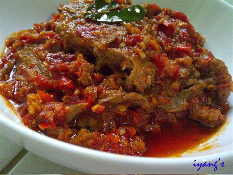 iyang's: Dendeng Balado Basah