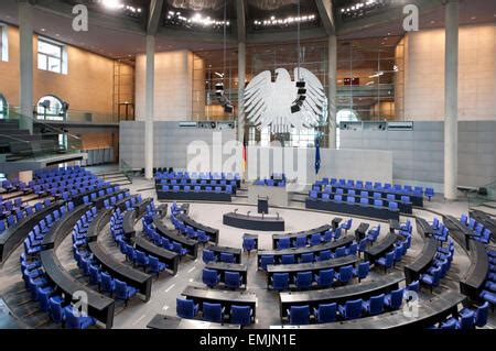 Inside Bundestag German Parliament Berlin Germany Europe Stock Photo ...