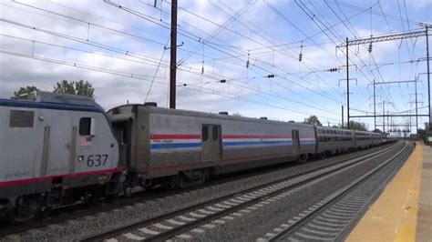 RARE!!! Amtrak ACS-64 637 Silver Meteor 97 Give Us A Great Horn Show ...