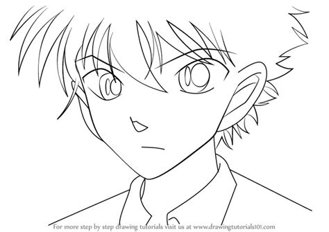 Learn How to Draw Kaito Kuroba from Magic Kaito (Magic Kaito) Step by Step : Drawing Tutorials