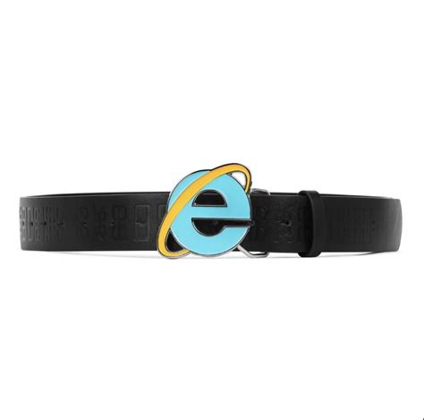 Drought × Microsoft × Very Rare 2023 DROUGHT INTERNET EXPLORER BELT | Grailed