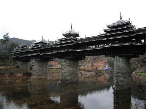 China – Chengyang Bridge in Sanjiang Dong Autonomous County | Around the world in 80 days ...