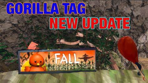 NEW FALL UPDATE In Gorilla Tag - YouTube