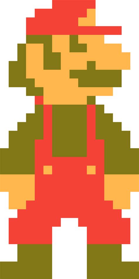 Mario Pixel Art Flower Minecraft Png Clipart 8bit Col - vrogue.co