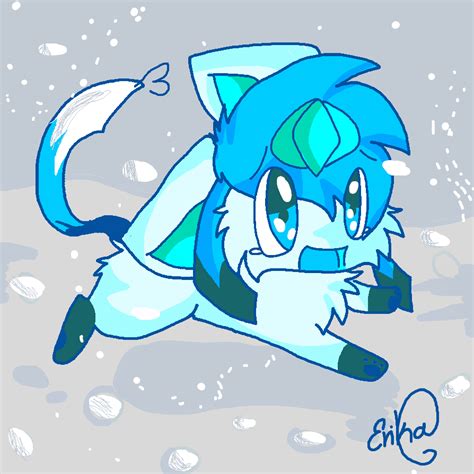 Its Snowing by BreezeShinyGlaceon on DeviantArt