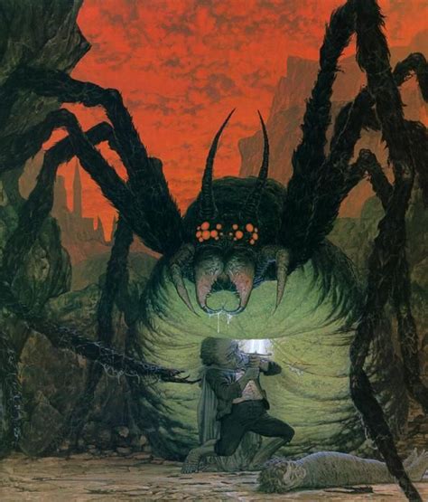 Shelob | Lord of the rings, Lotr art, Tolkien