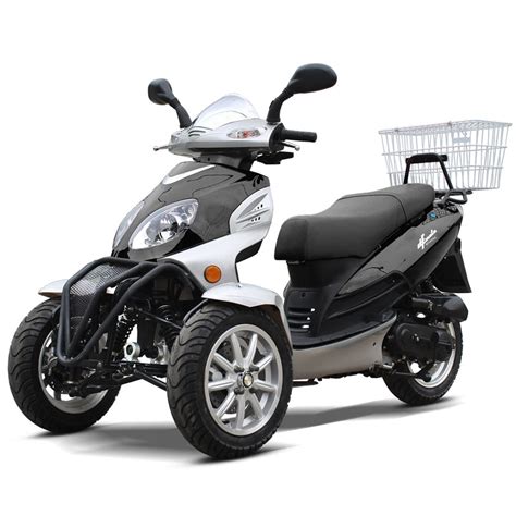 Buy Three-Wheel 50cc Trike Scooter Tricycle California Legal - DF50TKA ...