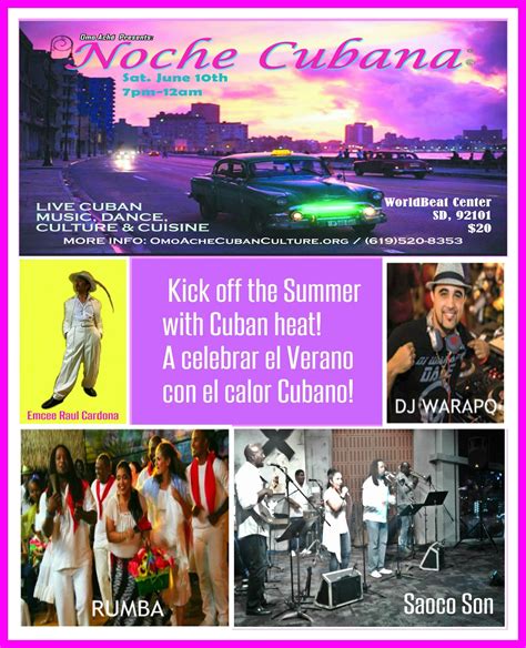 San Diego Rueda: Noche Cubana Sat. June 10th!