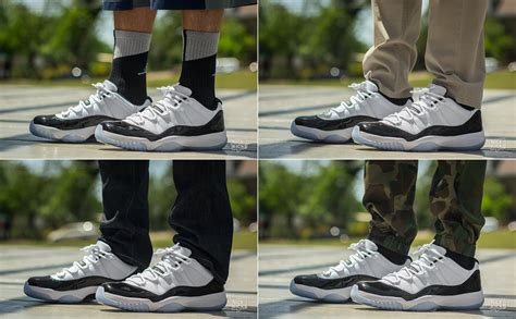 On-Foot Look: Air Jordan 11 Low "Concord" | Nice Kicks