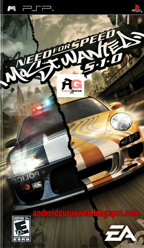 Need for Speed Most Wanted 5-1-0 PSP_PPSSPP on Android