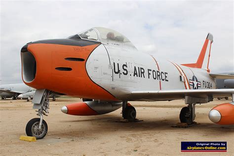 U.S. Air Force F-86 Sabre jet fighter, history, specifications ...