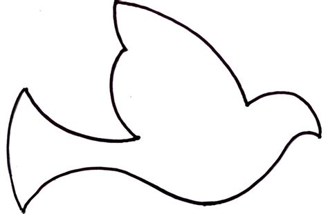 Simple Bird Outline - ClipArt Best