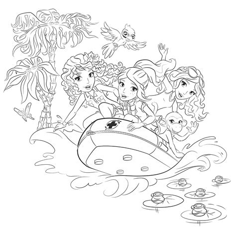 Lego Friends Coloring Pages - Best Coloring Pages For Kids