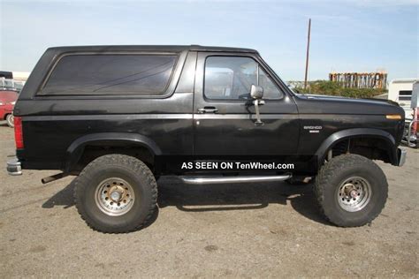 1986 Ford bronco custom