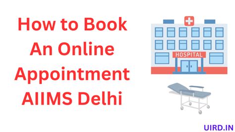 How to Book an Online Appointment AIIMS Delhi