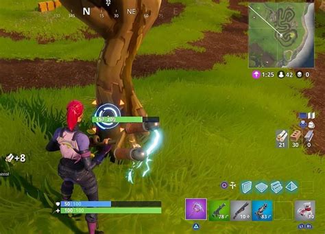 Where to harvest wood in Fortnite Season 7