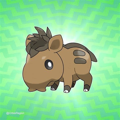 #33 TAPANTA Tapirus Pokémon Typ