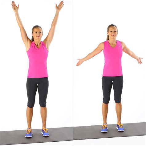 Overhead Arm Circles | 5 Moves, 5 Minutes: Your Quick Cardio Warmup ...