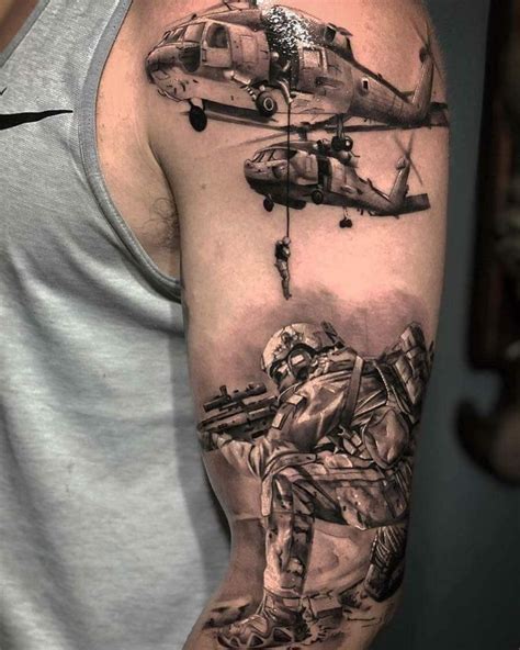 Army Wife Tattoos, Military Tattoos, Warrior Tattoos, Badass Tattoos, Viking Tattoos, Cool ...