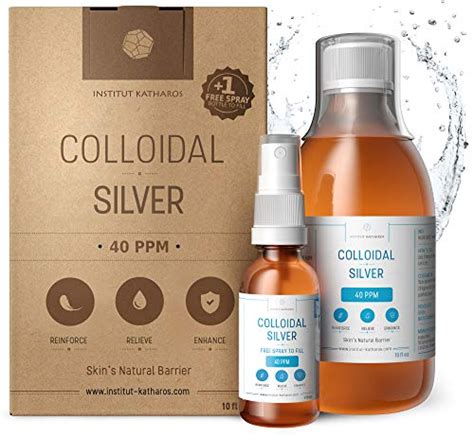 Best Colloidal Silver 2020 Review - Top Colloidal Silver Brands | Kolloidales silber, Nagelpilz ...