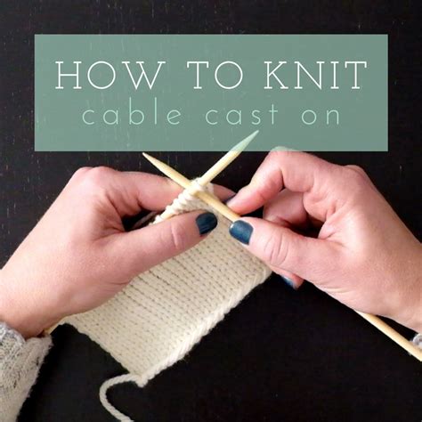 On the blog today, Jamie shows us how to knit a cable cast on! In this concise video tutorial ...