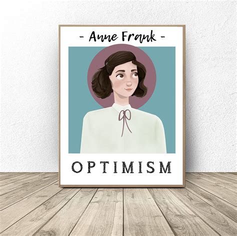 Anne Frank MIGHTY WOMEN Art Print / Feminism Icon / Powerful - Etsy