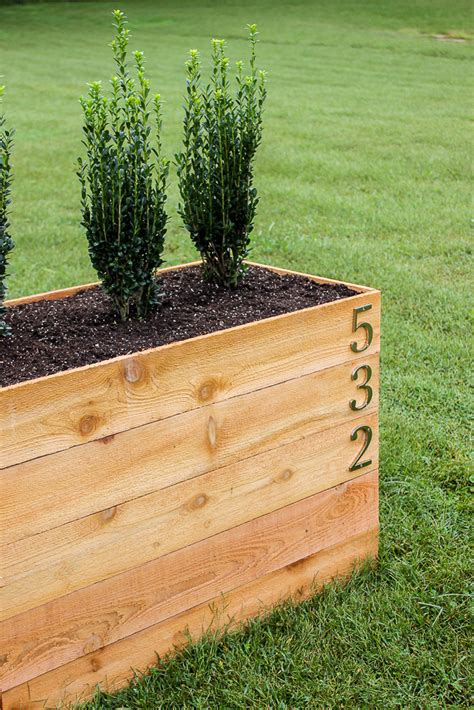 DIY Cedar Planter Box Plans