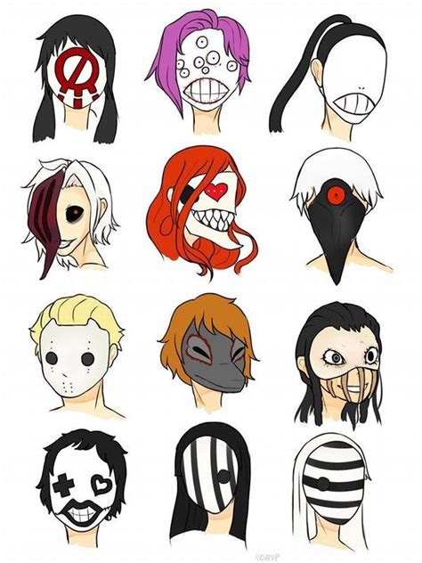 Tokyo Ghoul Masks - Anime Photo (39487284) - Fanpop