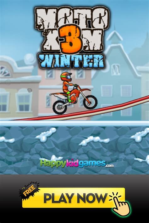 MOTO X3M WINTER | Winter games, Winter, Games