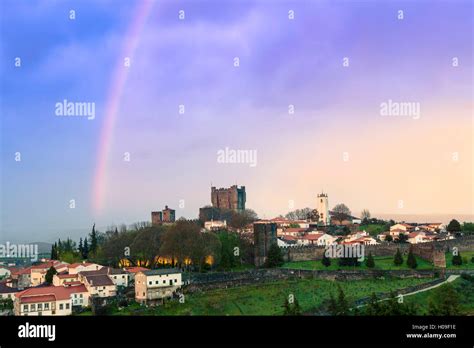 Braganca Castle, Tras-os-Montes, Portugal, Europe Stock Photo - Alamy