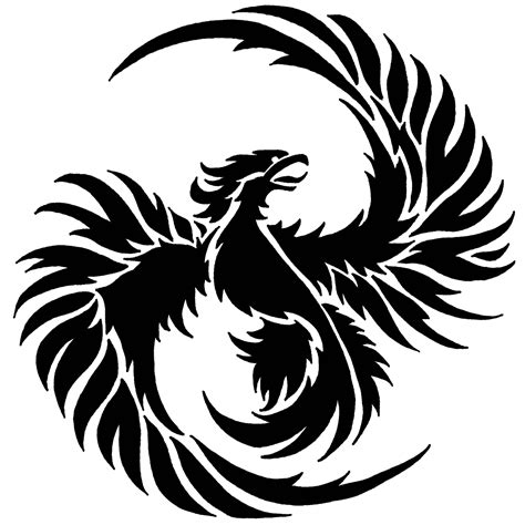 Phoenix Bird 2 Stencil | SP Stencils Tatoo Art, Tattoo Drawings, Body Art Tattoos, Tribal ...