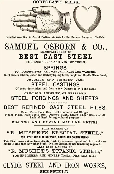 The Rise of the Sheffield Heavy Steel Industry and the Retail Sector