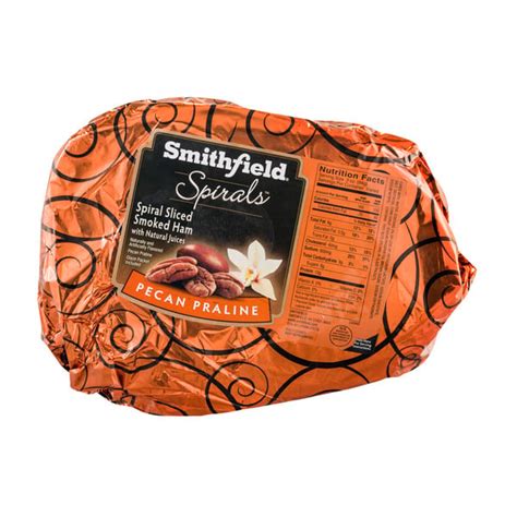 Save on Smithfield Spirals Spiral Sliced Ham Smoked Pecan Praline Fresh ...