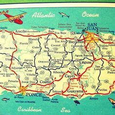 Mapa de Puerto Rico con sus pueblos | Mi Puerto Rico en 2019 | Puerto ...