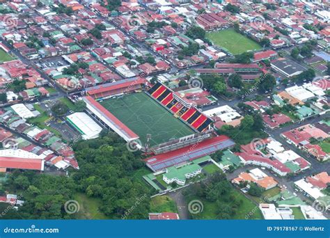 Aerial View of Soccer Stadium Editorial Photography - Image of alajuela ...