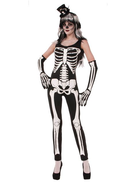 Spooky Skeleton Jumpsuit Costume — Costume Super Center