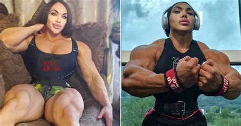 Recording-Breaking Female Bodybuilder Weighing Around 90kg Has People ...