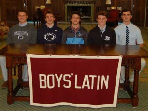 Baltimore Fishbowl | Five Boys’ Latin Seniors Commit to Play NCAA Division I Lacrosse