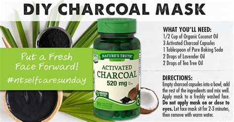 DIY-Activated-Charcoal-Face-Mask | Naturetruth Blog