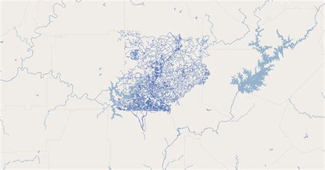 Cherokee County, Georgia Streets | Koordinates