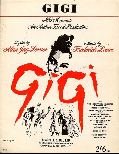 Gigi - Song from the musical only £8.00