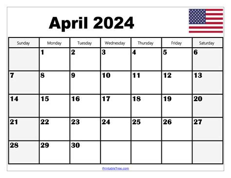 April Holidays 2024 Usa Calendar - Alica Aveline