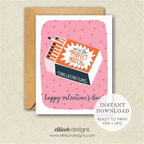 Printable Valentine's Day Card INSTANT DOWNLOAD Husband Valentine Card ...