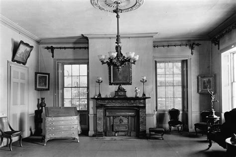 Alexander House Interior, Springfield, Mass - Lost New England