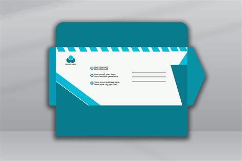 Business Card Envelope Design Graphic by VMSIT · Creative Fabrica