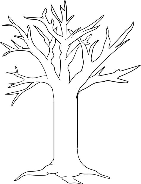 Printable Trees With Branches