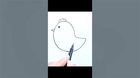 how to draw a chuza | daily art #447 | #easy #sketch #artfun | #drawing dare | #shorts - YouTube