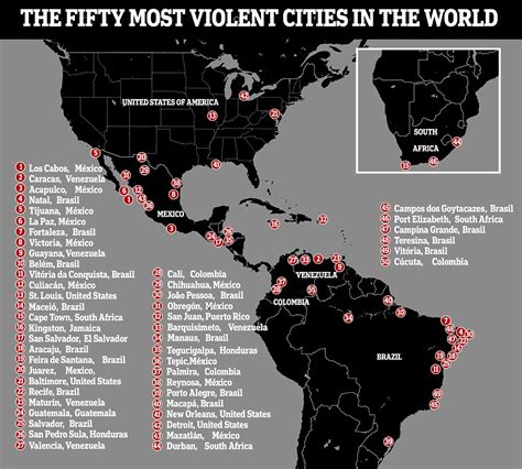 Most Dangerous Cities In The World 2024 - Janel Linette