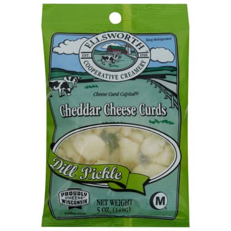 EllsWorth Cooperative Creamery Dill Pickle Cheese Curds, 5 oz - Fry’s ...