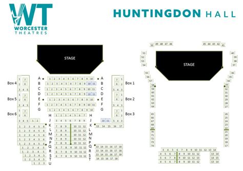 Seating Plans | Worcester Theatres